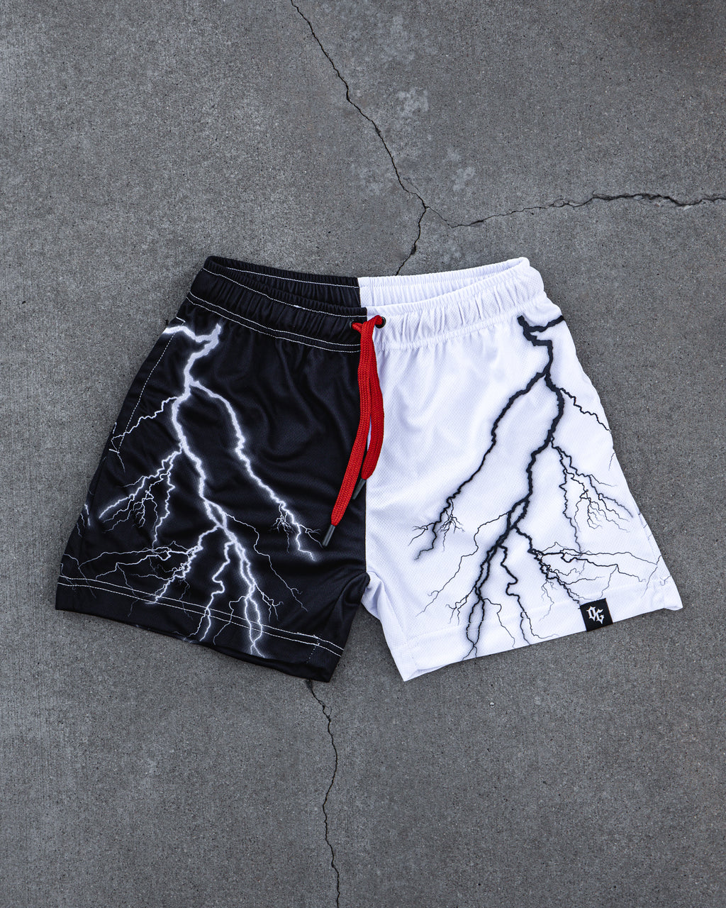 Mixed Perspective Lightning Shorts